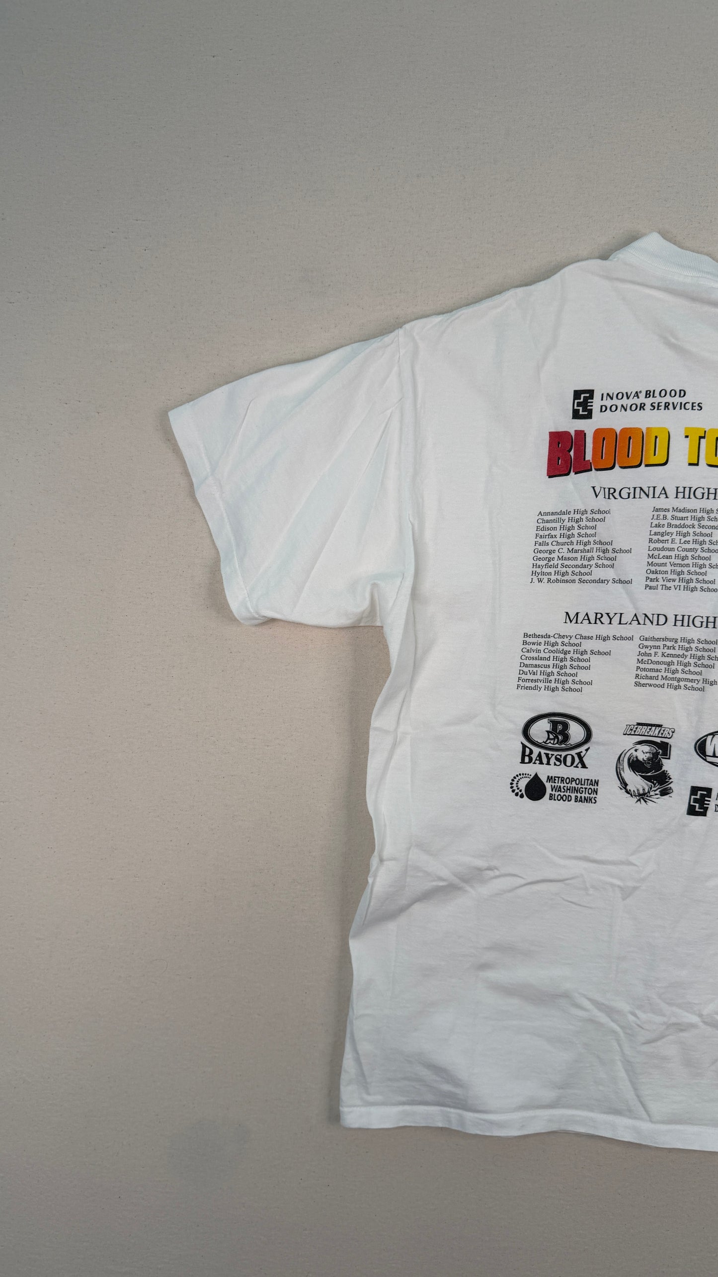 Vintage 1999 Grateful Blood Tour Graphic T-Shirt XL White Double-Sided Oneita Y2K Streetwear