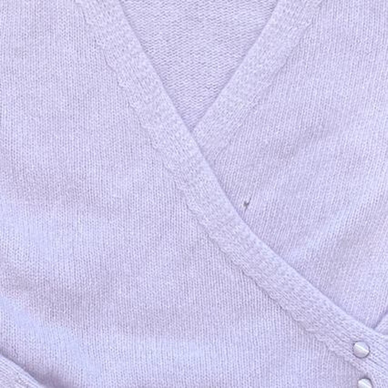 The Limited Pale Purple Wrap Sweater