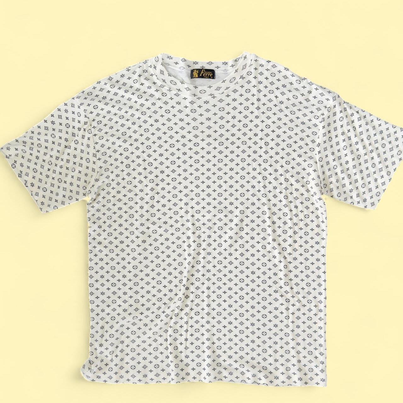 تيشيرتات رجالية بيضاء متعددة الألوان من جيانفرانكو فيري