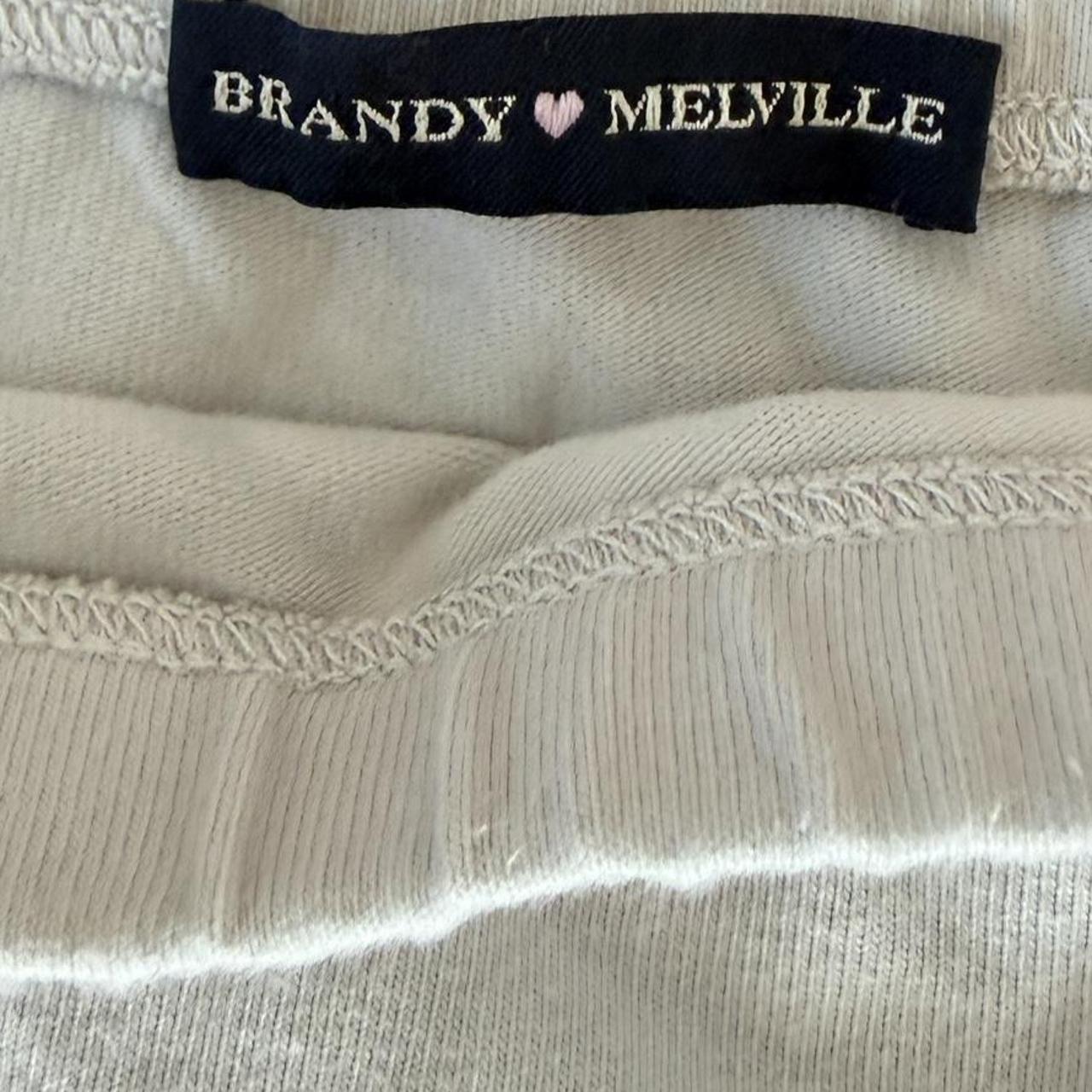 Brandy Melville Women's white cream Shorts