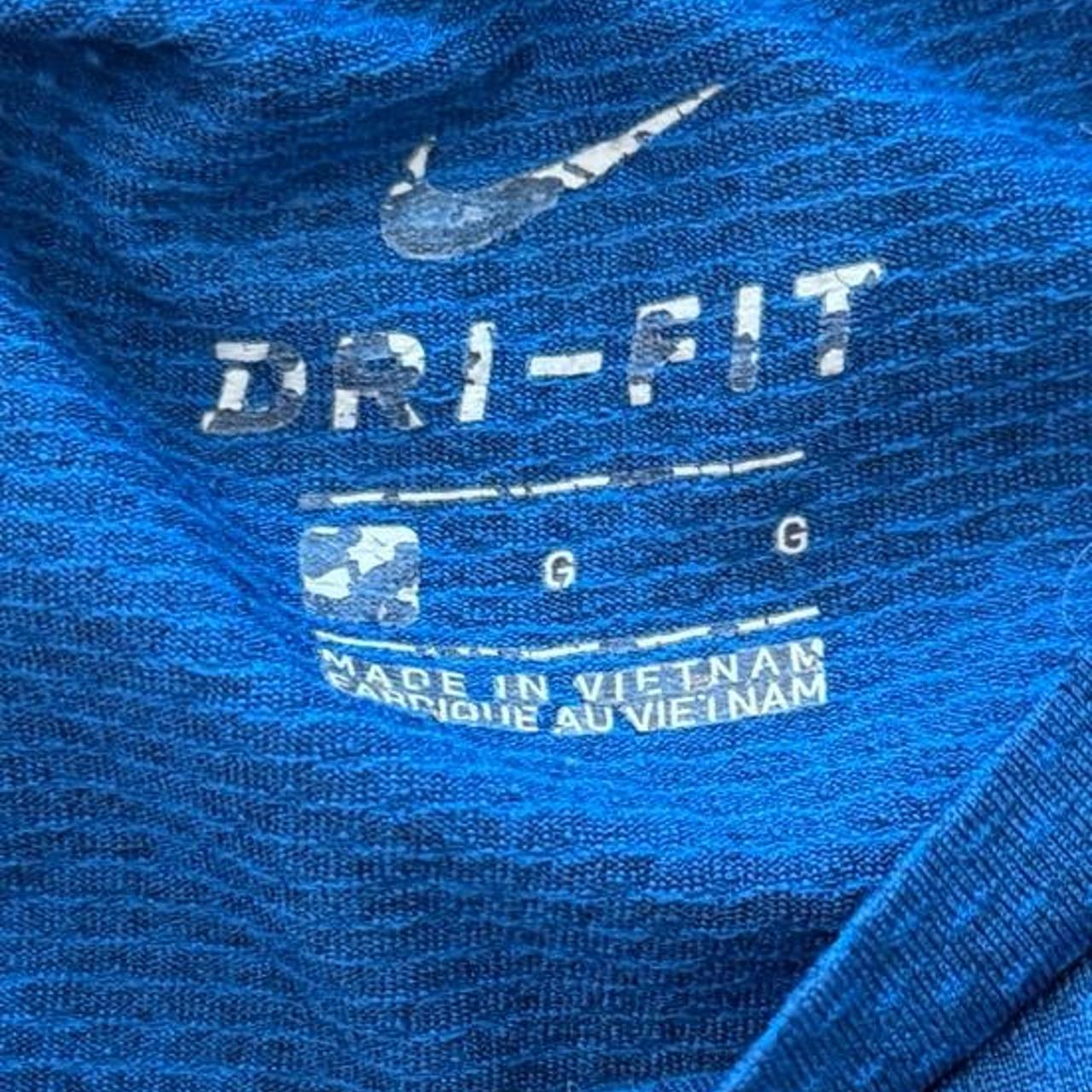 تيشيرتات نايكي رجالية زرقاء داكنة