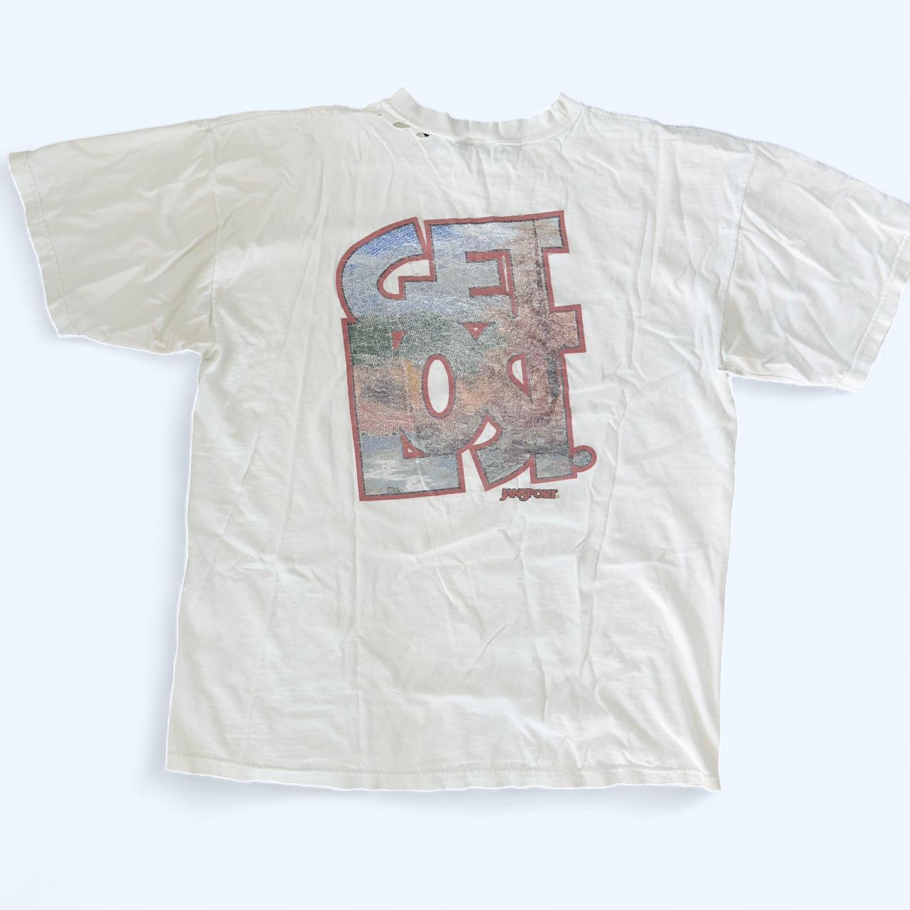 Jansport Men's white cream T-shirts