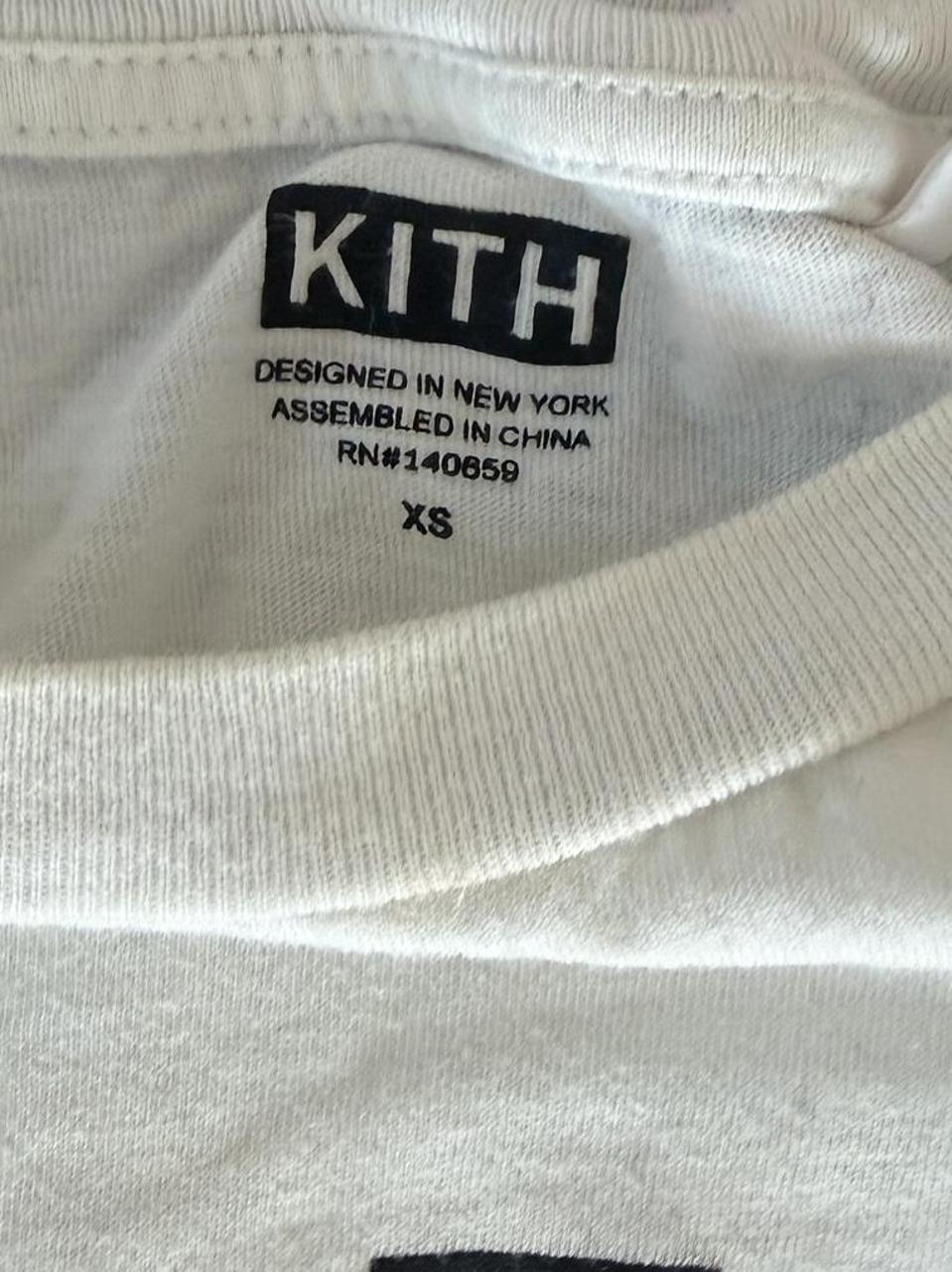 KITH White Crop Tee