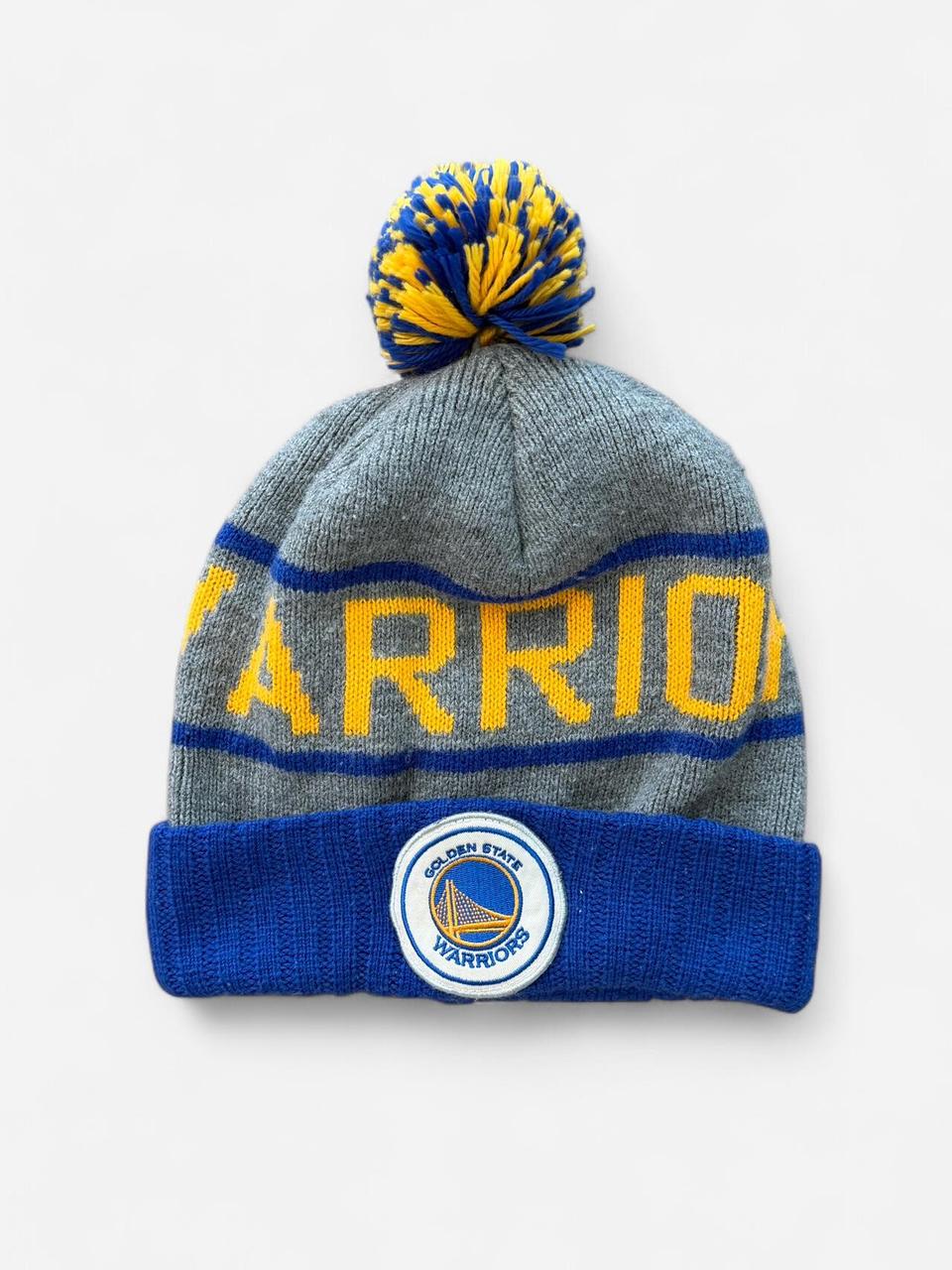 Mitchell & Ness Classic Golden State Warriors Knit Beanie