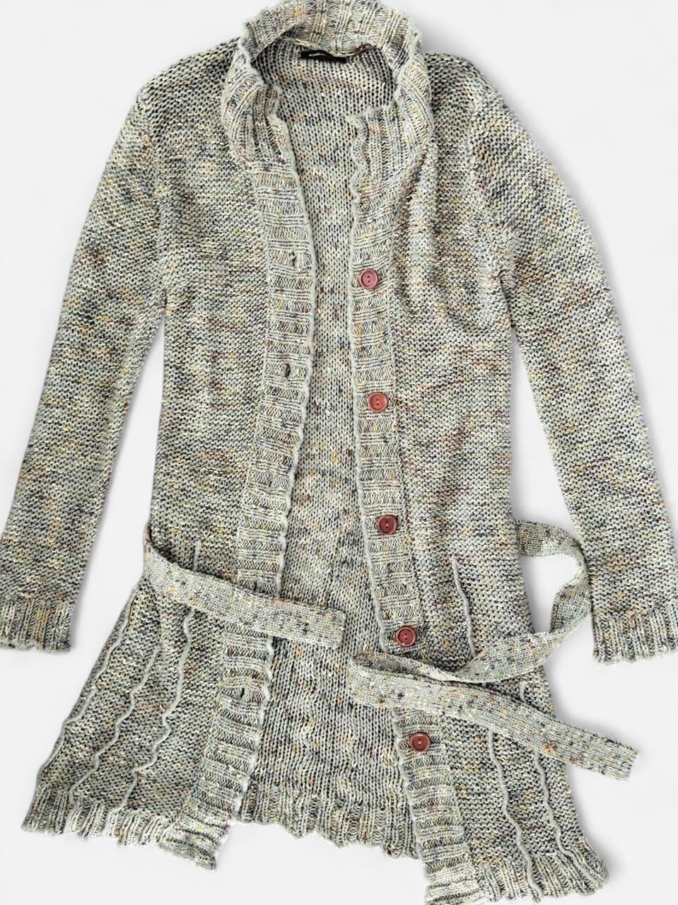 BCBGMAXAZRIA Knit Belted Cardigan