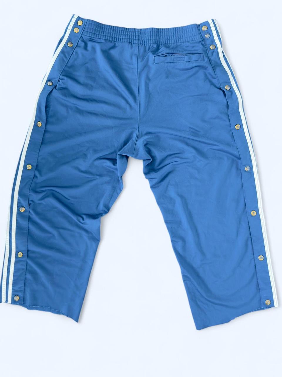 Blue Adidas Capris
