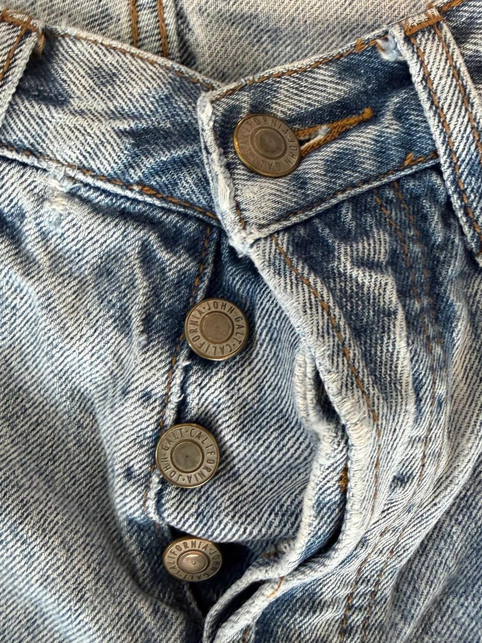 Vintage California John Light Wash Button Fly Jeans