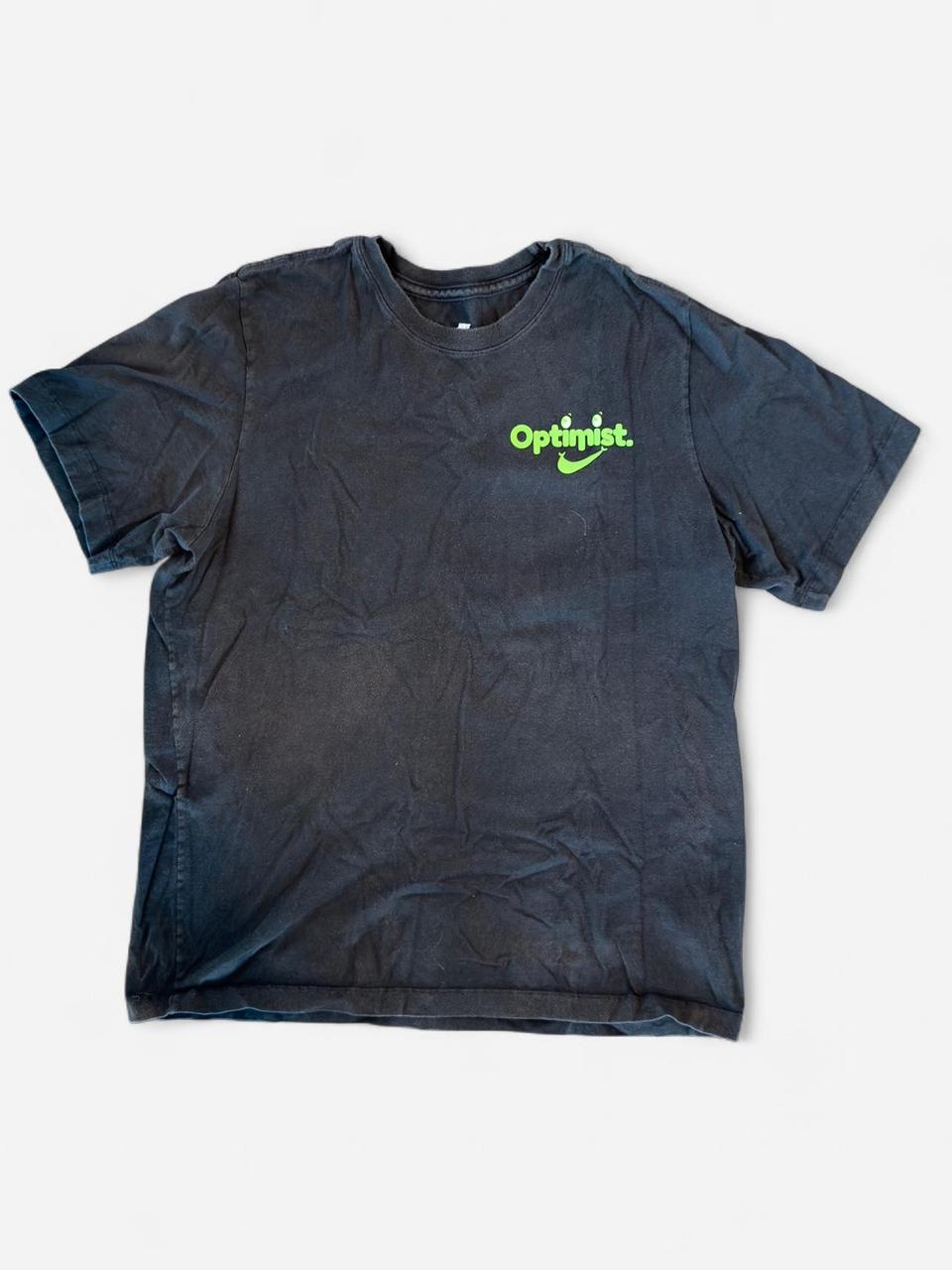 Black T-Shirt with Optimist Logo