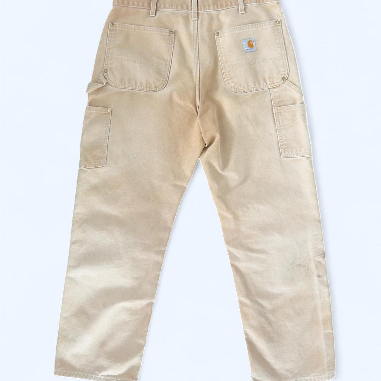 Carhartt Men's tan cream Trousers