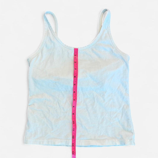 Women's blue white Vests