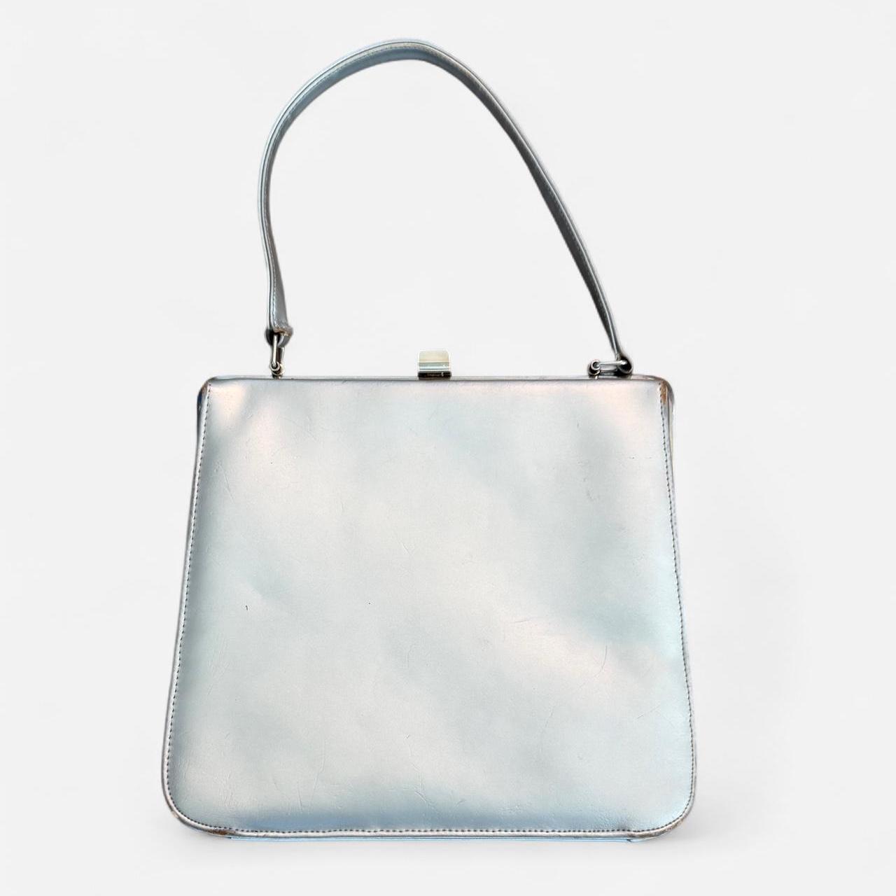 Women's silver blue Bags