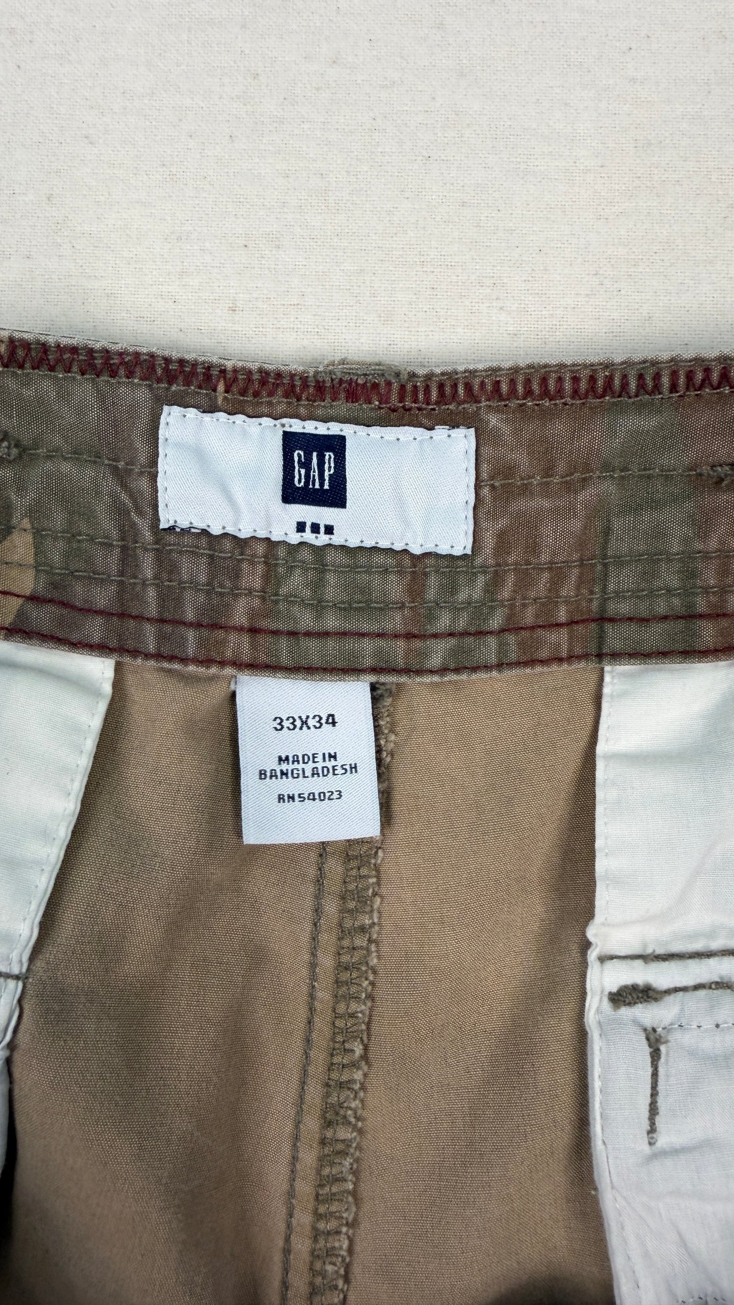 Vintage GAP Desert Camo Cargo Pants – Utility Fit