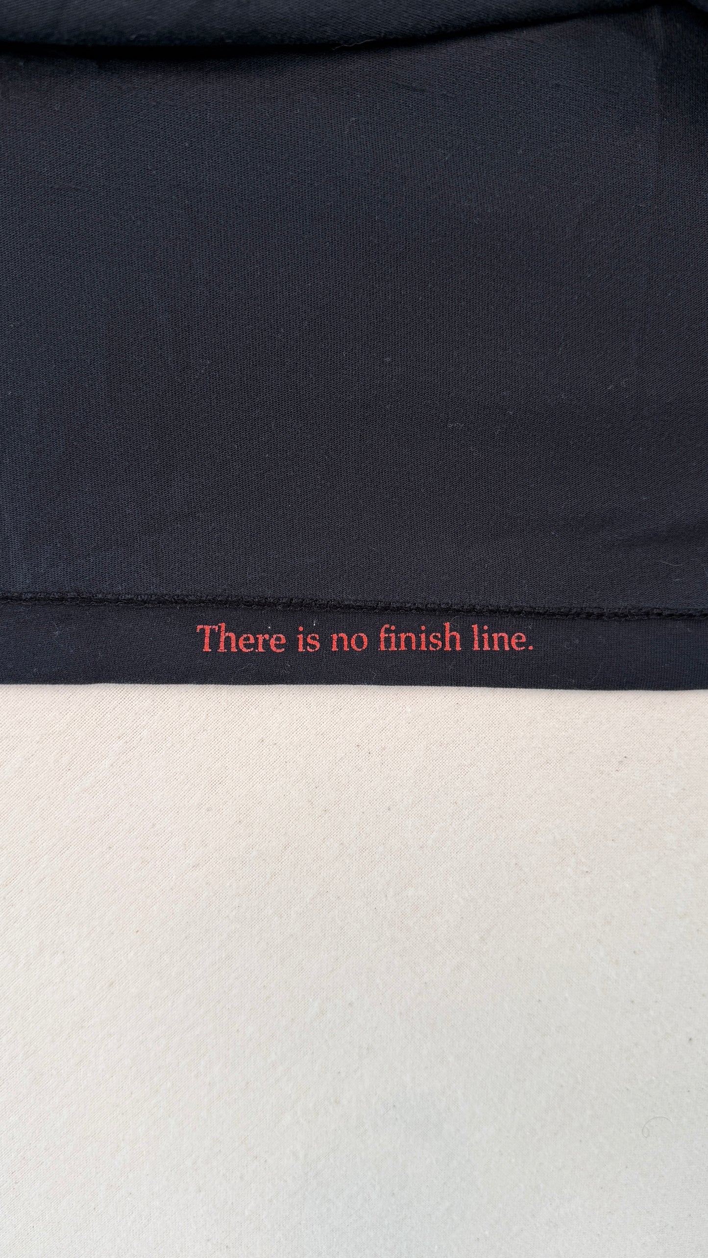 Nike Running Swoosh Graphic Tee – Black / Red Dri-FIT (Large)