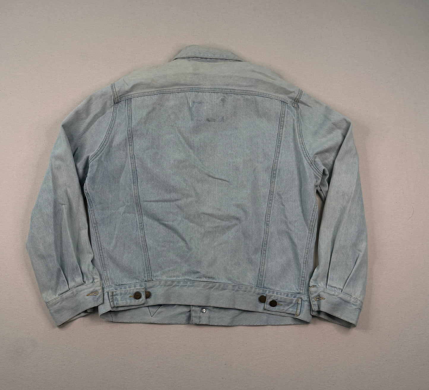 Vintage Georges Marciano Guess Light Wash Denim Jacket Large Y2K Streetwear Trucker