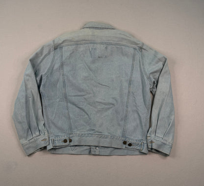 Vintage Georges Marciano Guess Light Wash Denim Jacket Large Y2K Streetwear Trucker