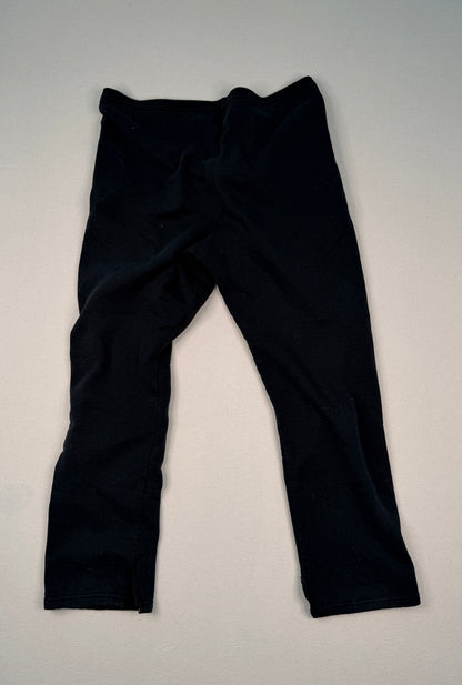 Russell Athletic Black Fleece Sweatpants Vintage Y2K Minimal Streetwear Joggers