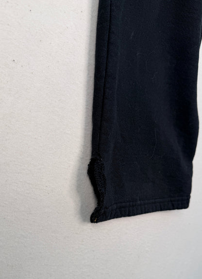 Russell Athletic Black Fleece Sweatpants Vintage Y2K Minimal Streetwear Joggers