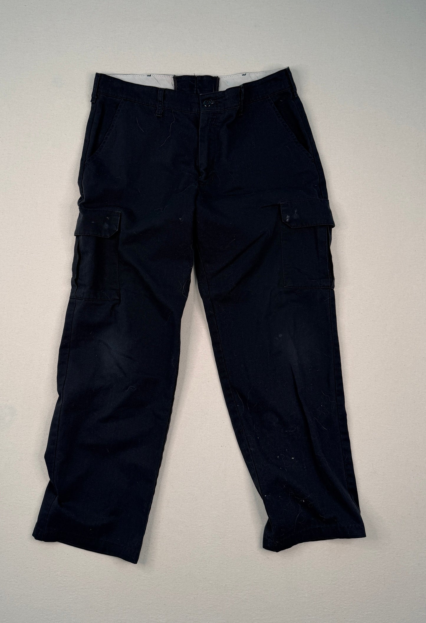 Red Kap Black Cargo Pants Workwear Utility Trousers Streetwear Gorpcore