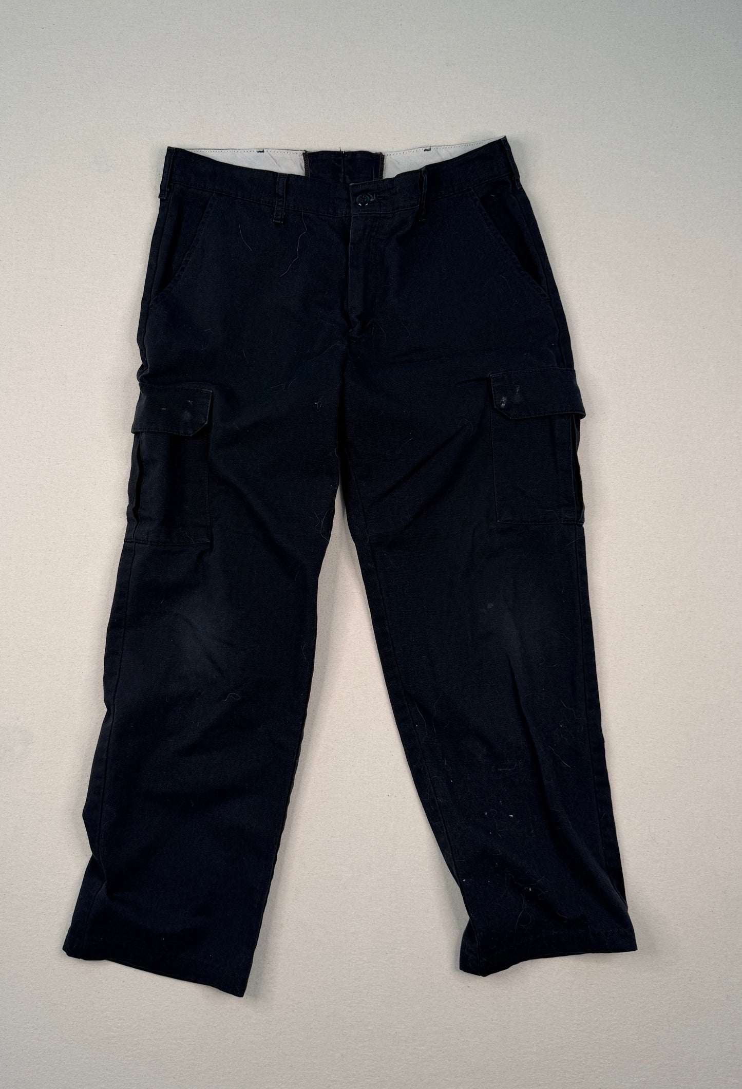 Red Kap Black Cargo Pants Workwear Utility Trousers Streetwear Gorpcore