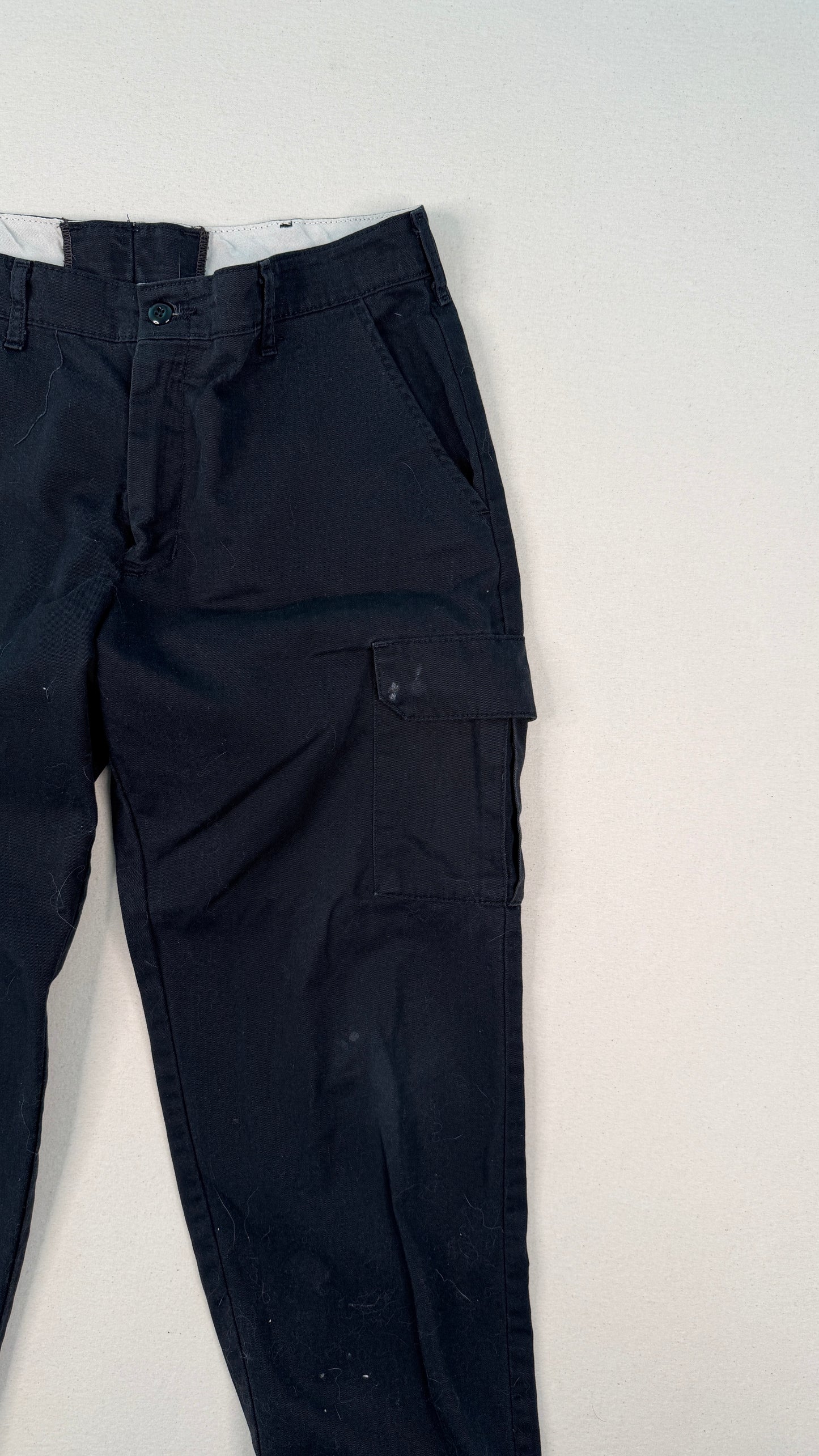 Red Kap Black Cargo Pants Workwear Utility Trousers Streetwear Gorpcore