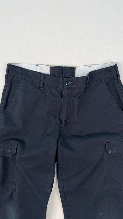 Red Kap Black Cargo Pants Workwear Utility Trousers Streetwear Gorpcore