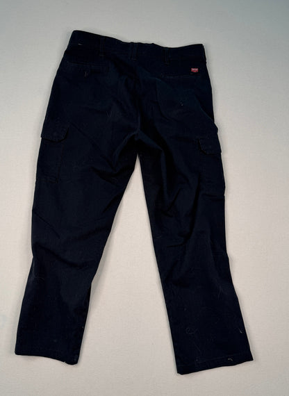 Red Kap Black Cargo Pants Workwear Utility Trousers Streetwear Gorpcore