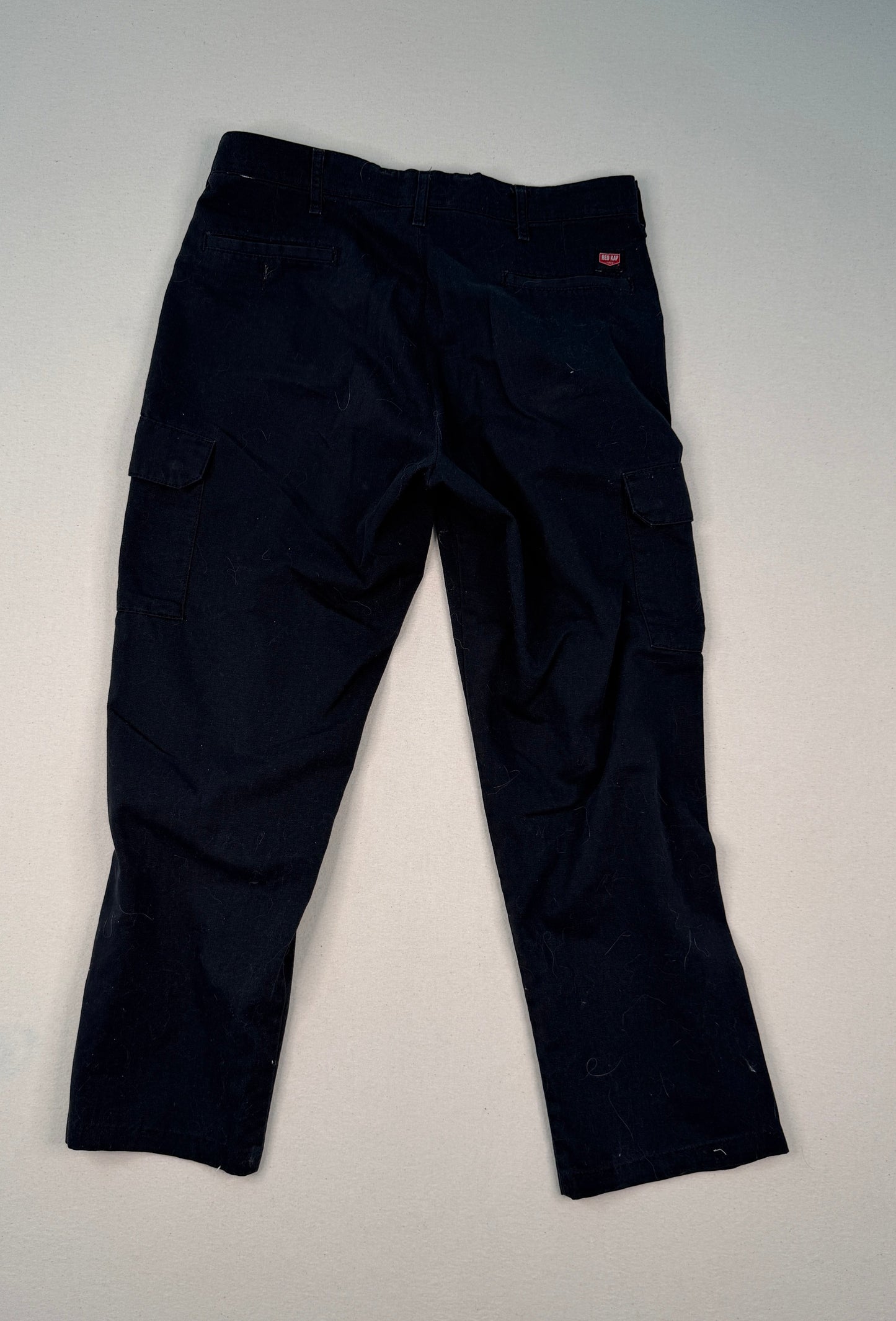 Red Kap Black Cargo Pants Workwear Utility Trousers Streetwear Gorpcore