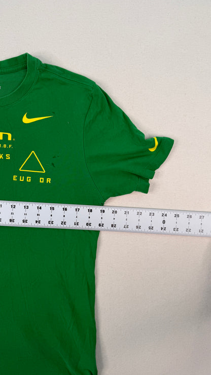 Nike Oregon Ducks Team Issue Green Dri-FIT Tee
