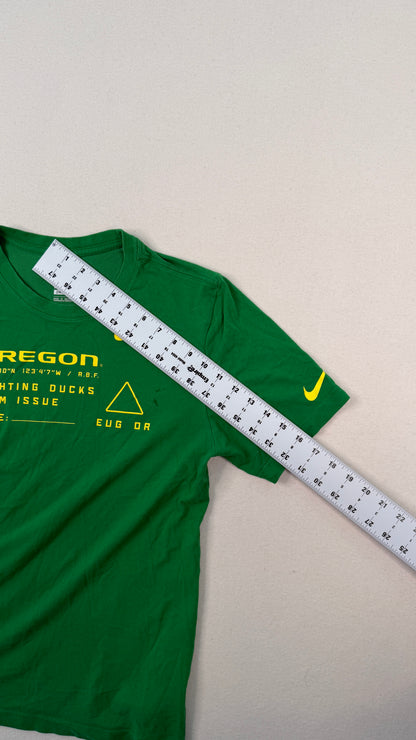 Nike Oregon Ducks Team Issue Green Dri-FIT Tee
