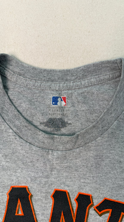 Vintage San Francisco Giants Gray Sleeveless Tank Top Large Y2K MLB Streetwear Graphic Tee