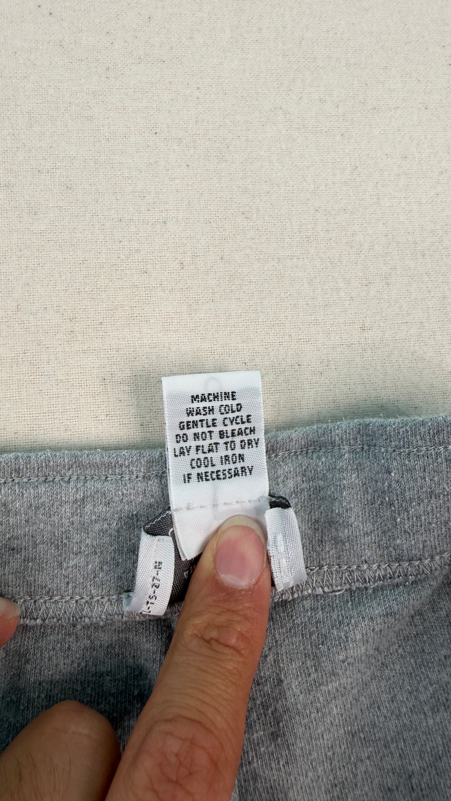 LOFT Gray Cropped Cargo Pants | Women’s Large Minimal Utility Straight Leg