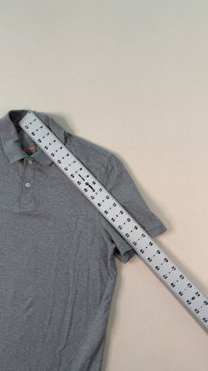 St. John’s Bay Performance Gray Polo Shirt Men’s Medium Minimal Golfcore Essential