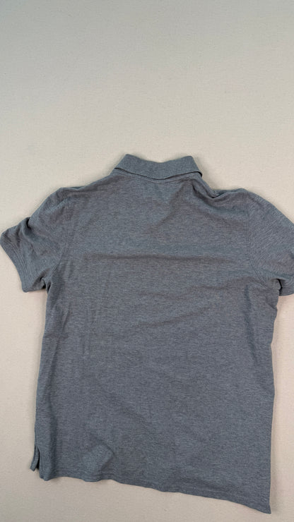 St. John’s Bay Performance Gray Polo Shirt Men’s Medium Minimal Golfcore Essential