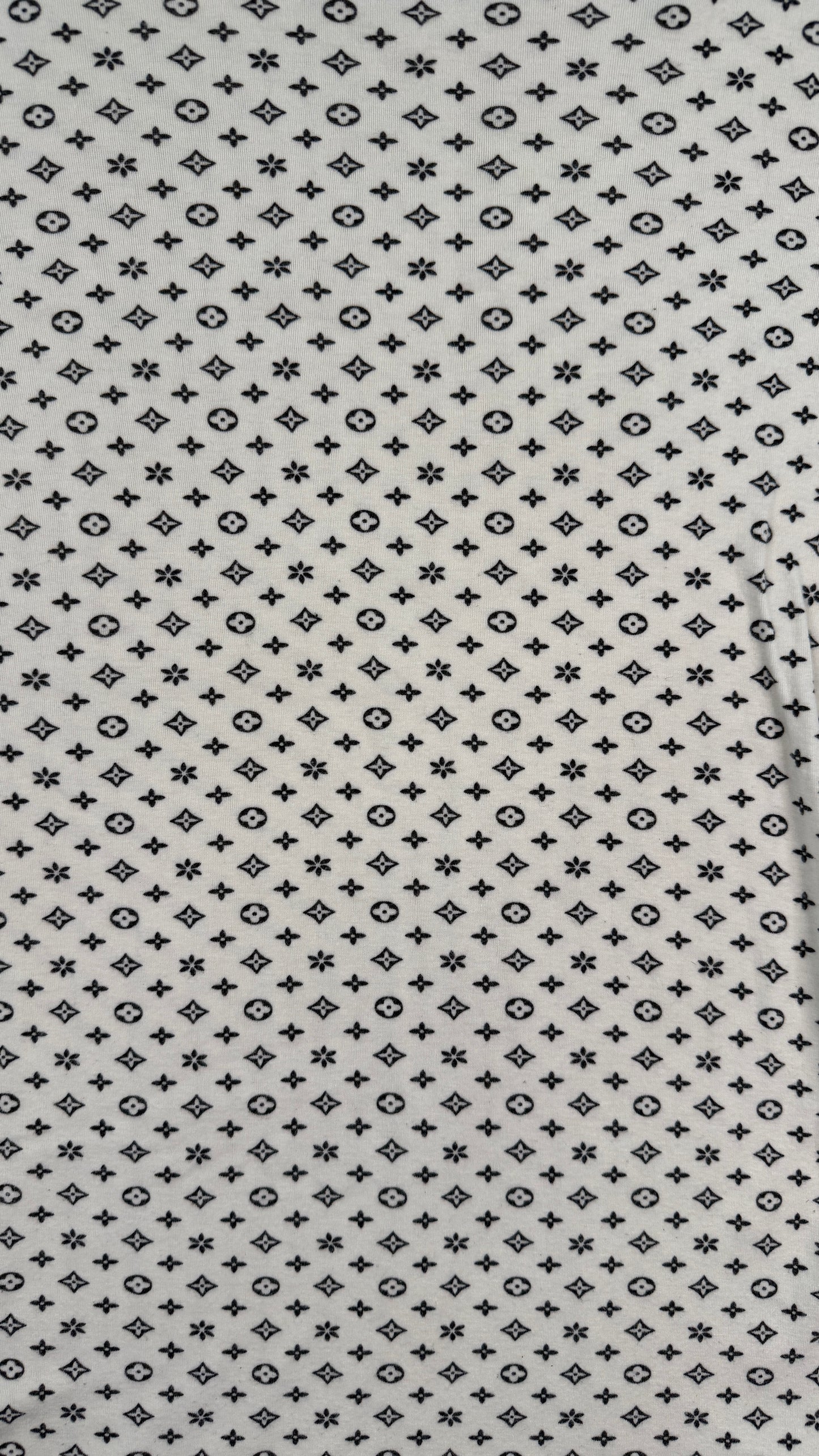 Vintage Gianfranco Ferré Italy Monogram Print T-Shirt White Designer Archive Tee – Medium