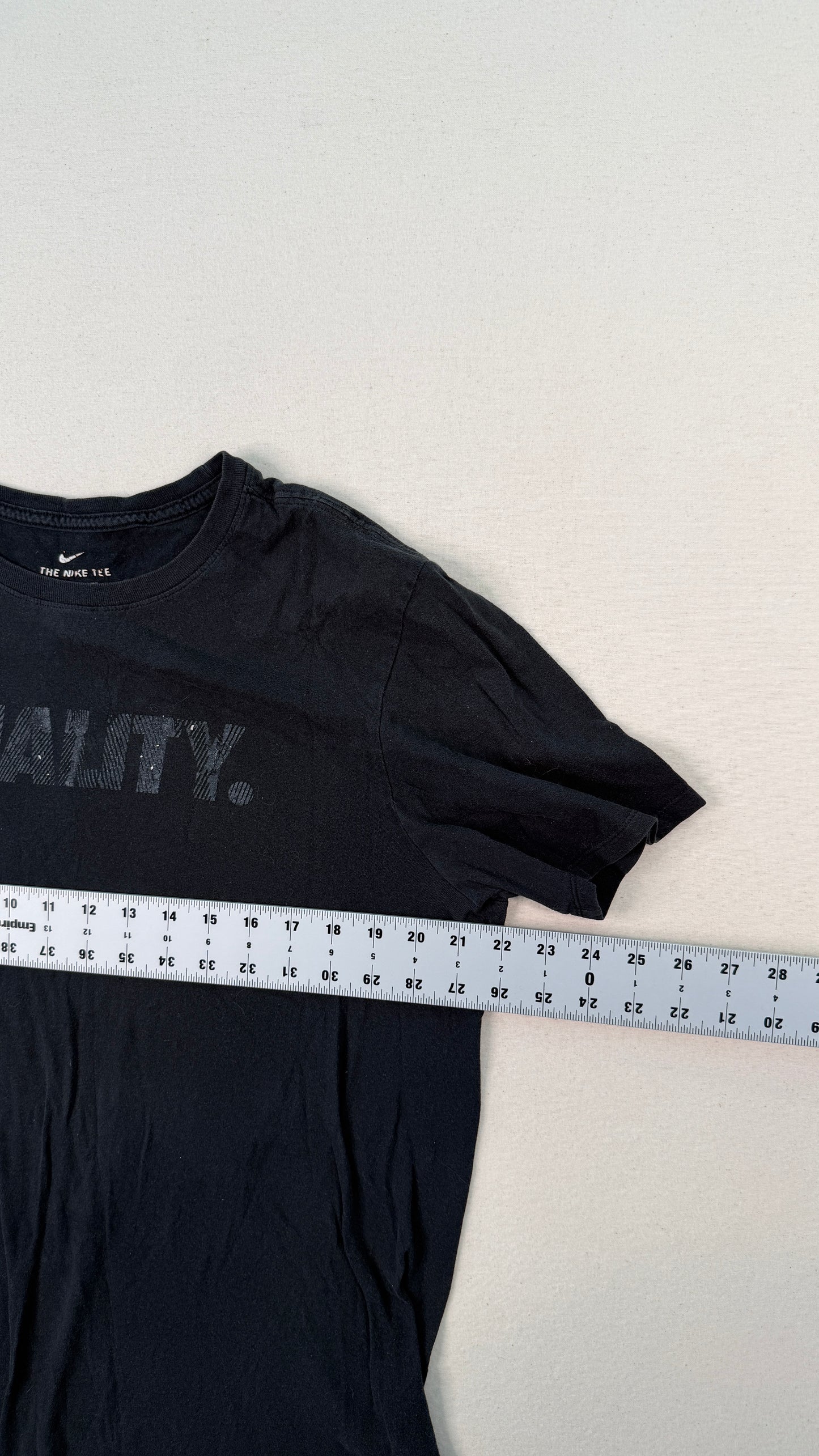Nike Equality Black Graphic T-Shirt Large | Minimal Streetwear Cotton Tee