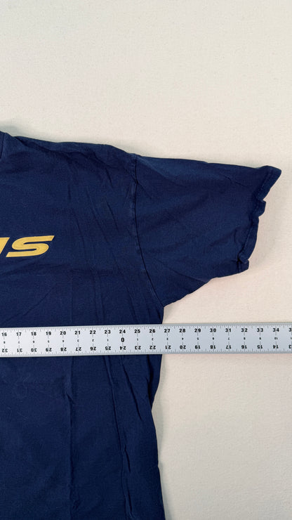 Vintage Los Angeles Rams Navy Graphic T-Shirt 2XL | NFL Football Cotton Streetwear Tee