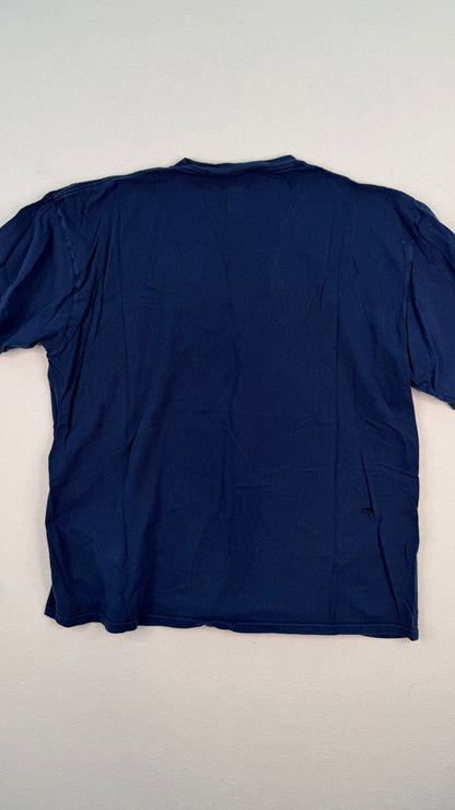Vintage Los Angeles Rams Navy Graphic T-Shirt 2XL | NFL Football Cotton Streetwear Tee