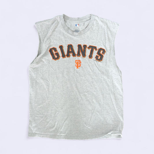 Vintage San Francisco Giants Sleeveless Cut-Off Tee.