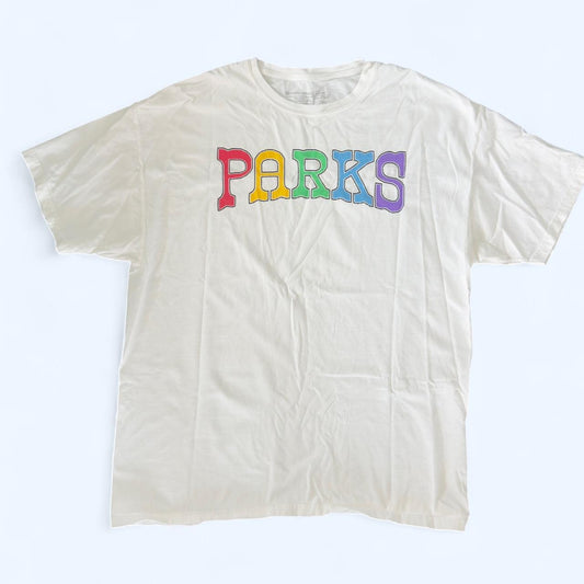 🌈 Vintage-style Parks “Adventure With Pride” Graphic Tee