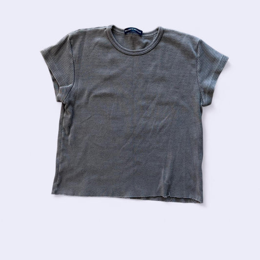 Brandy Melville Ribbed Cropped Tee