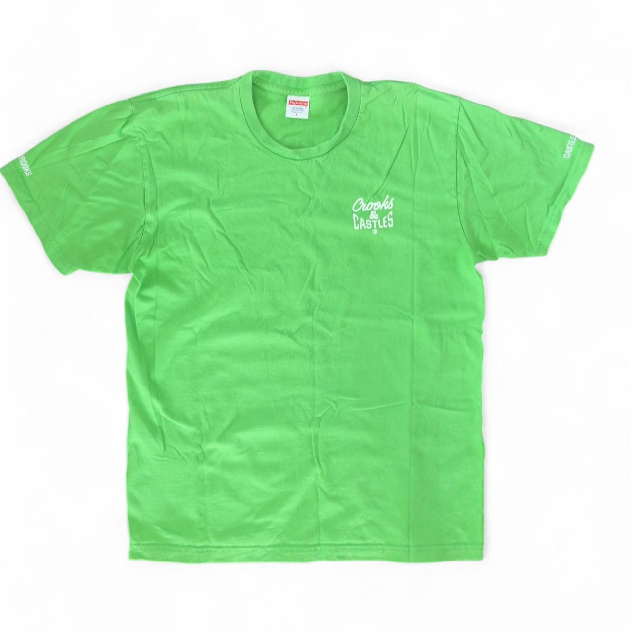 Supreme Men's green T-shirts
