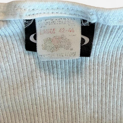 Women's white blue Vests