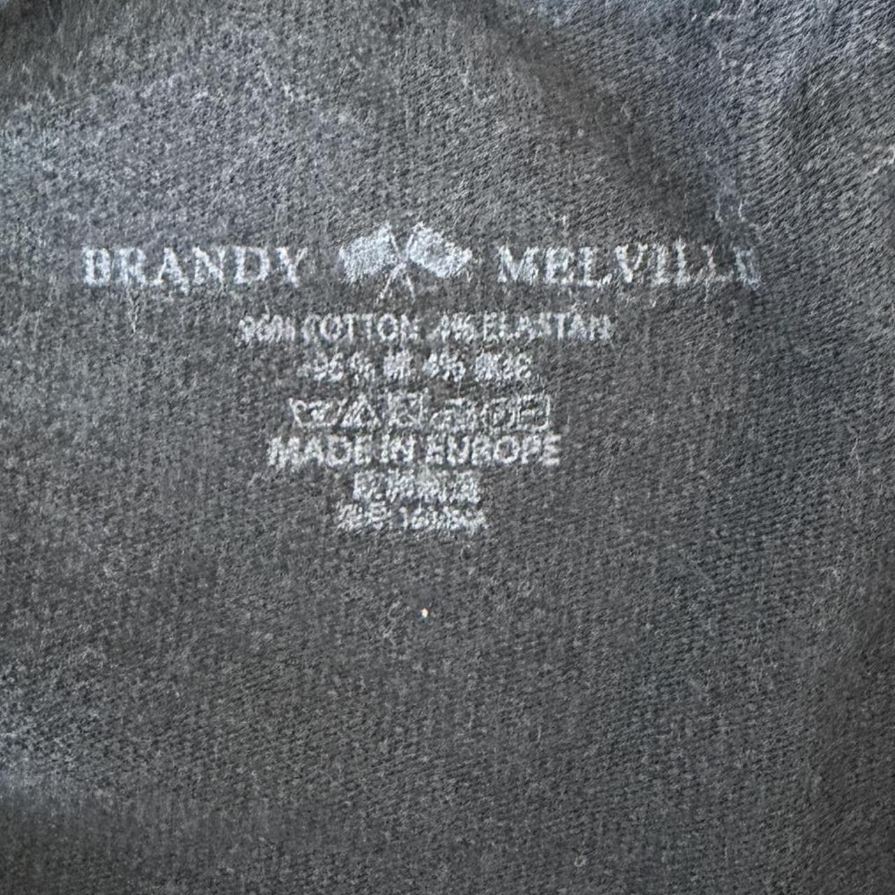 بنطلون جينز نسائي من براندي ميلفيل باللونين الأسود والرمادي