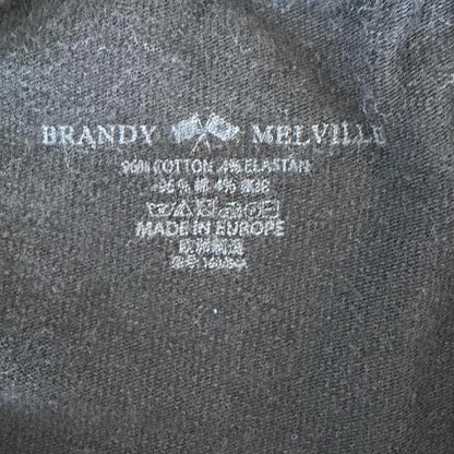 بنطلون جينز نسائي من براندي ميلفيل باللونين الأسود والرمادي