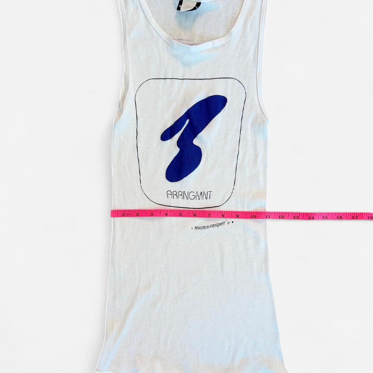 Women's white blue Vests