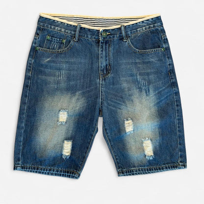 شورت رجالي أزرق داكن