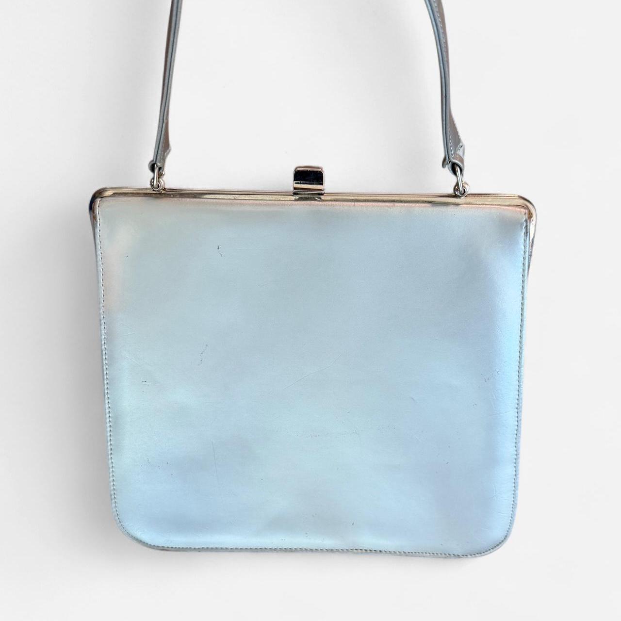 Women's silver blue Bags