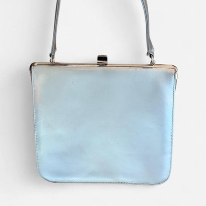 Women's silver blue Bags