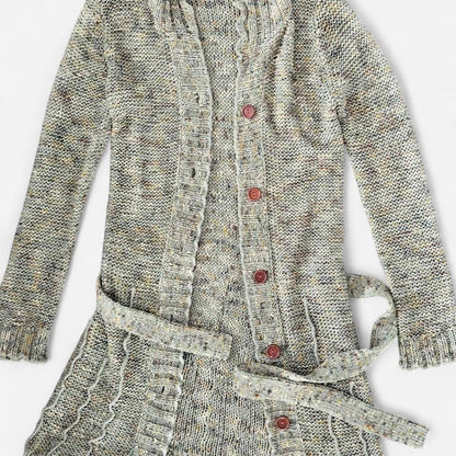 BCBGMAXAZRIA Women's multi cream Cardigans