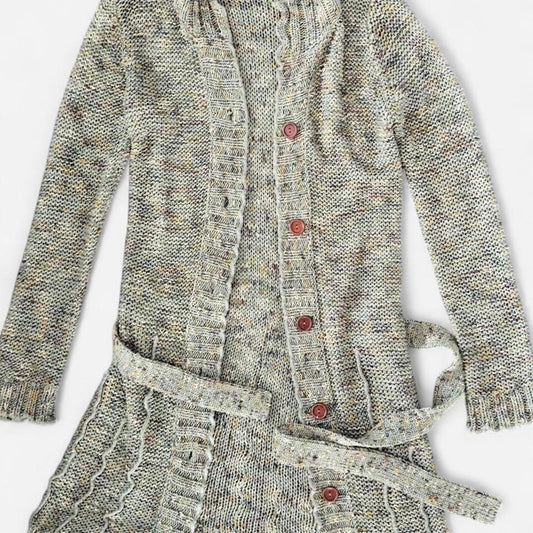 BCBGMAXAZRIA Women's multi cream Cardigans